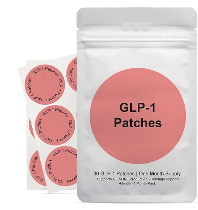 glp 1 patches | glp 1 patches with l glutamine | berberine | chromium | pomegranate and cinnamon easy to use(30 count) 1pcs