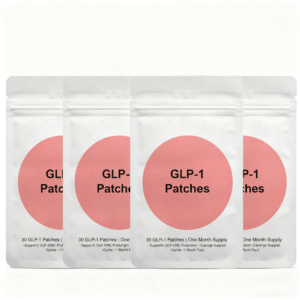 glp 1 patches with l glutamine, chromium, cinnamon, pomegranate and berberine 120 pcs (4 packs) firming skin therapy | ultra comfortable body care for women
